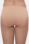 Lily Mid Rise Cotton Hipster Panty (Pack of 3) - Coral Maroon Nude — thumbnail 13