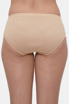 Lily Mid Rise Cotton Hipster Panty (Pack of 3) - Maroon Nude Skin — thumbnail 13
