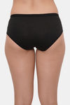 Lily Mid Rise Cotton Hipster Panty (Pack of 3) - Black Brown Navy Blue — thumbnail 3