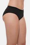 Lily Mid Rise Cotton Hipster Panty (Pack of 3) - Black Brown Navy Blue — thumbnail 6