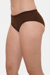 Lily Mid Rise Cotton Hipster Panty (Pack of 3) - Black Brown Navy Blue — thumbnail 9