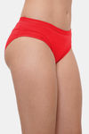Lily Mid Rise Cotton Hipster Panty (Pack of 3) - Purple Red Black — thumbnail 11