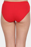 Lily Cotton Lycra Mid Rise Hipster Panty (Pack of 3) - Maroon-Navy Blue-Red — thumbnail 13