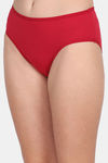 Lily Cotton Lycra Mid Rise Hipster Panty (Pack of 3) - Maroon-Navy Blue-Red — thumbnail 4