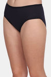 Lily Cotton Lycra Mid Rise Hipster Panty (Pack of 3) - Maroon-Navy Blue-Red — thumbnail 9