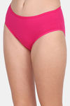 Lily Cotton Lycra Mid Rise Hipster Panty (Pack of 3) - Pink-Purple-Red — thumbnail 4