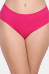 Lily Cotton Lycra Mid Rise Hipster Panty (Pack of 3) - Pink-Purple-Red — thumbnail 5
