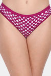 Lily Cotton Low Rise Polka Print Bikini Panty (Pack of 3) - Green-Purple-Red — thumbnail 10