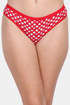 Lily Cotton Low Rise Polka Print Bikini Panty (Pack of 3) - Green-Purple-Red — thumbnail 12