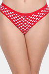 Lily Cotton Low Rise Polka Print Bikini Panty (Pack of 3) - Green-Purple-Red — thumbnail 15