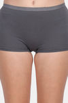 Lily Cotton Lycra High Rise Boyshort Panty (Pack of 3) - Blue-Grey-Maroon — thumbnail 10