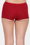 Lily Cotton Lycra High Rise Boyshort Panty (Pack of 3) - Blue-Grey-Maroon — thumbnail 13