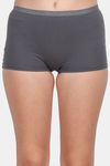 Lily Cotton Lycra High Rise Boyshort Panty (Pack of 3) - Blue-Grey-Maroon — thumbnail 7