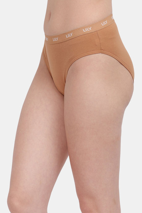 Lily Low Rise Three-Fourth Coverage Bikini Panty (Pack of 3) - Multicolor — image 14