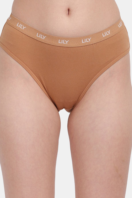 Lily Low Rise Three-Fourth Coverage Bikini Panty (Pack of 3) - Multicolor — image 15