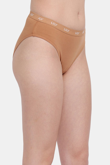 Lily Low Rise Three-Fourth Coverage Bikini Panty (Pack of 3) - Multicolor — image 16