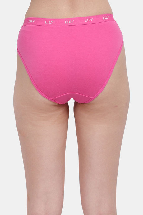 Lily Low Rise Three-Fourth Coverage Bikini Panty (Pack of 3) - Multicolor — image 3