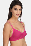 Tipsy Single Layered Non-Wired 3/4Th Coverage Super Support Bra (Pack of 2) - Multicolor — thumbnail 6