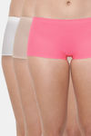 Z&D Medium Rise Full Coverage Boyshort (Pack of 3) - Multicolor — thumbnail 1