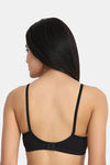 Mesua Ferrea Everyday Double Layered Non Wired 3/4th Coverage T-Shirt Bra - Black — thumbnail 5