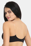 Mesua Ferrea Everyday Double Layered Non Wired 3/4th Coverage T-Shirt Bra - Black — thumbnail 8