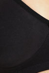 Mesua Ferrea Everyday Double Layered Non Wired 3/4th Coverage T-Shirt Bra - Black — thumbnail 9