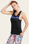 Zelocity Easy Movement Tank Top - Black — thumbnail 2