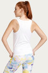 Zelocity Easy Movement Tank Top - White — thumbnail 3
