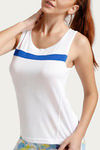 Zelocity Easy Movement Tank Top - White — thumbnail 5