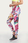 Rosaline Hugged Skin Fit Pants - Aqua — thumbnail 2