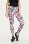 Rosaline Skin Fit Pants - Floral — thumbnail 4