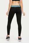 Rosaline Easy Movement Straight Fit Pants- Blue — thumbnail 3