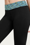 Rosaline Easy Movement Straight Fit Pants- Blue — thumbnail 5