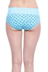 Rosaline Mid Waist Tummy Tucker Panty (Pack of 2)- Green n Blue — thumbnail 3