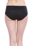 Rosaline Mid Waist Tummy Tucker Panty (Pack of 2)- Blue n Polka — thumbnail 3