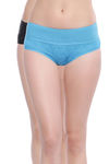 Rosaline Mid Waist Tummy Tucker Panty (Pack of 2)- Blue n Polka — thumbnail 6
