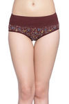 Rosaline Medium Rise Full Coverage Tummy Tucker Hipster Panty (Pack of 2) - Multicolor — thumbnail 2