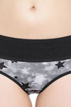 Rosaline Medium Rise Full Coverage Tummy Tucker Hipster Panty (Pack of 2) - Multicolor — thumbnail 7