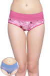 Rosaline Medium Rise Full Coverage Tummy Tucker Hipster Panty (Pack of 2) - Multicolor — thumbnail 8