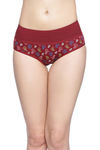 Rosaline Medium Rise Full Coverage Tummy Tucker Hipster Panty (Pack of 2) - Multicolor — thumbnail 2