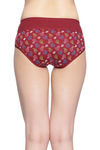 Rosaline Medium Rise Full Coverage Tummy Tucker Hipster Panty (Pack of 2) - Multicolor — thumbnail 3