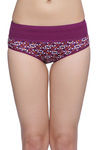 Rosaline Medium Rise Full Coverage Tummy Tucker Hipster Panty (Pack of 2) - Multicolor — thumbnail 4