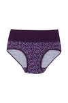 Rosaline Mid Waist Tummy Tucker Panty (Pack of 2)- Pink n Purple — thumbnail 2