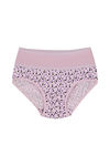 Rosaline Mid Waist Tummy Tucker Panty (Pack of 2)- Pink n Purple — thumbnail 4
