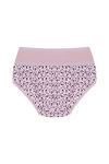 Rosaline Mid Waist Tummy Tucker Panty (Pack of 2)- Pink n Purple — thumbnail 5