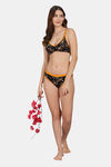 PrivateLifes Single Layered Non Wired Medium Coverage Minimiser Bra - Black — thumbnail 6