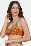 PrivateLifes Single Layered Non Wired Medium Coverage Minimiser Bra - Yellow — thumbnail 3
