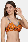 PrivateLifes Single Layered Non Wired Medium Coverage Minimiser Bra - Yellow — thumbnail 4