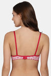 PrivateLifes Padded Non Wired Medium Coverage T-Shirt Bra - Pink — thumbnail 2