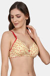 PrivateLifes Padded Non Wired Medium Coverage T-Shirt Bra - Yellow — thumbnail 4